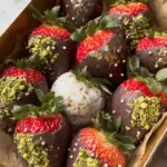 Dubai Chocolate Covered Strawberries
