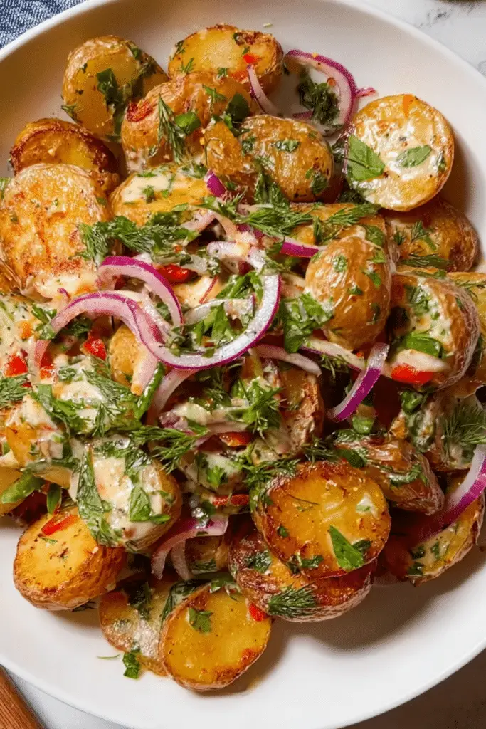 Crispy Potato Salad