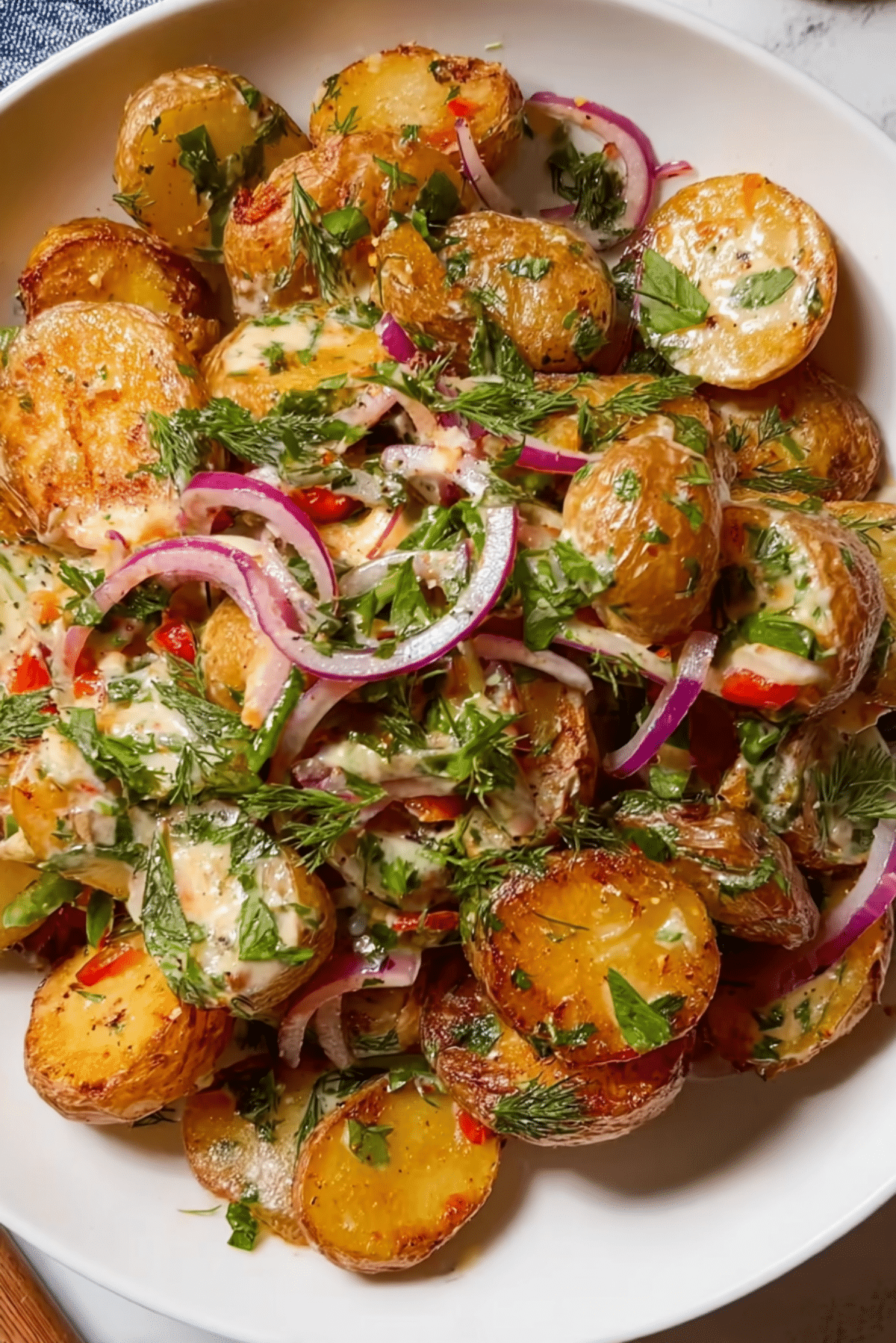 Crispy Potato Salad