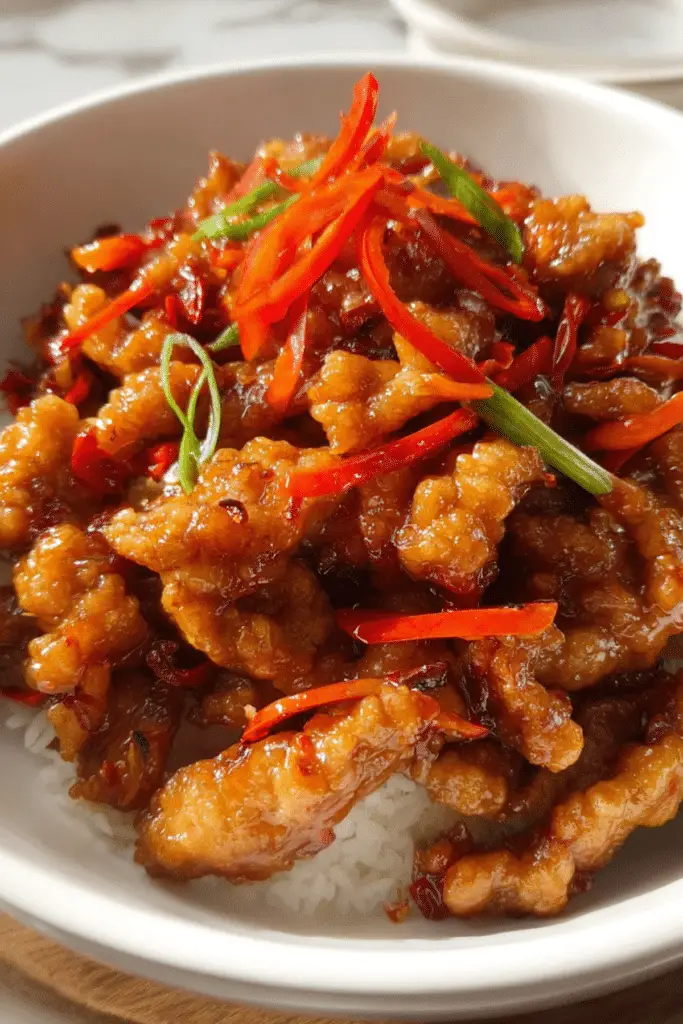 Crispy Chilli Beef