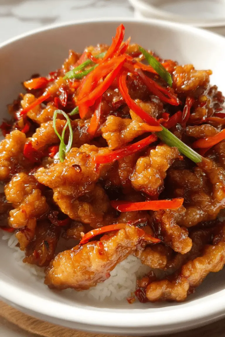 Crispy Chilli Beef