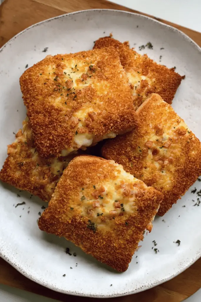 Cheesy Chicken Toast