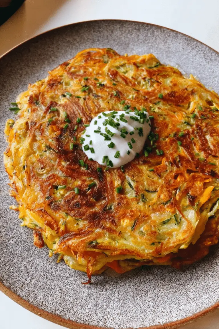 Vegan Zucchini Pancakes