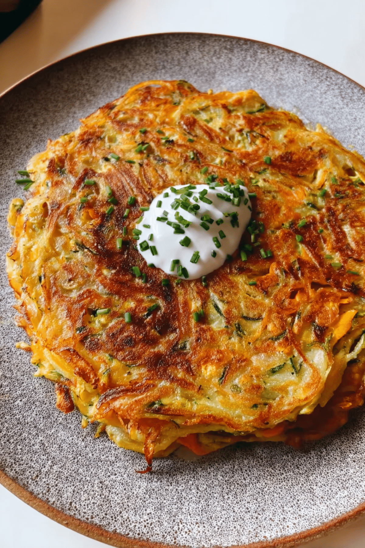 Vegan Zucchini Pancakes