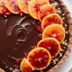 Chocolate Blood Orange Vegan Tart