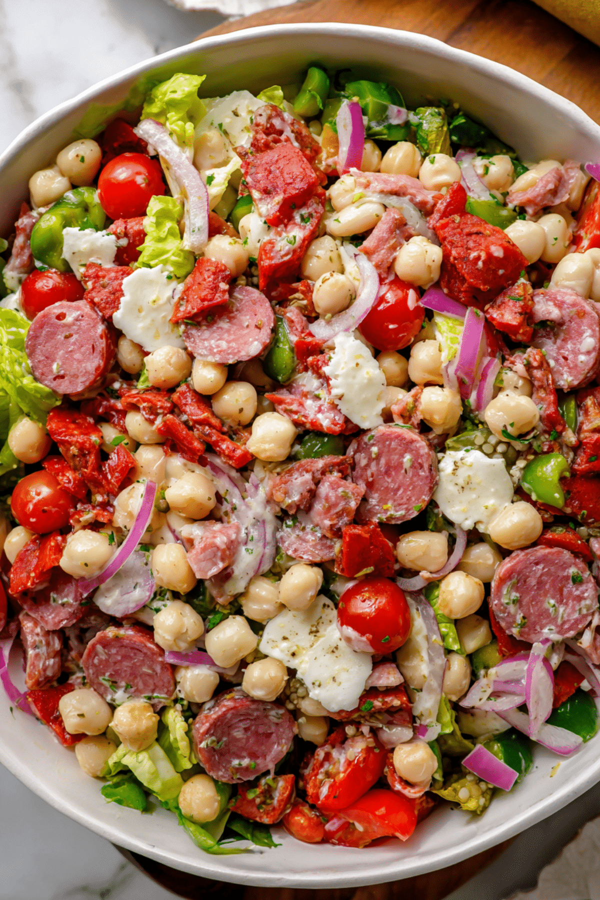 Italian Grinder Bean Salad