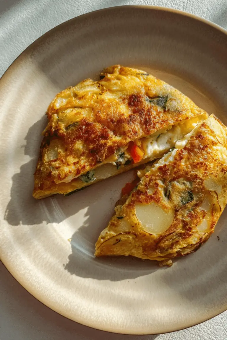 Crispy Potato Egg Fold