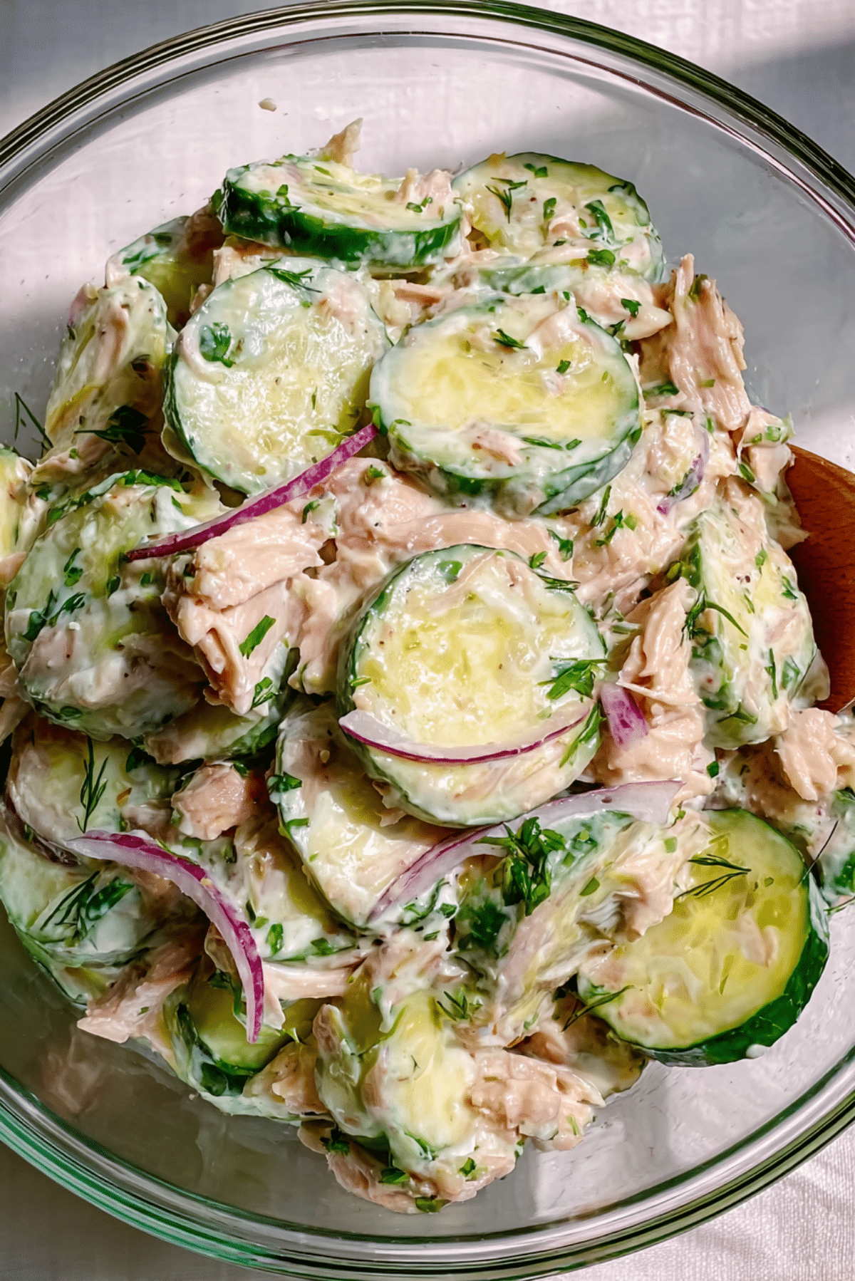 Cucumber and Tuna Salad