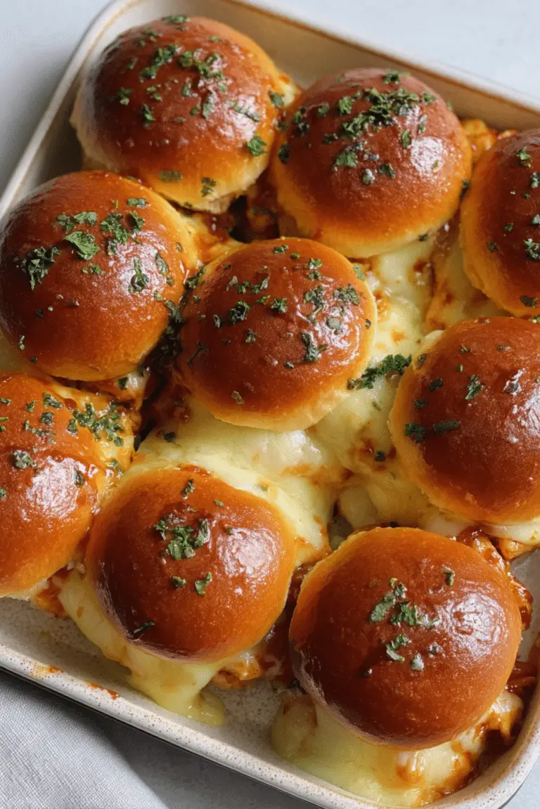 Cheesy Sweet Chilli Chicken Sliders