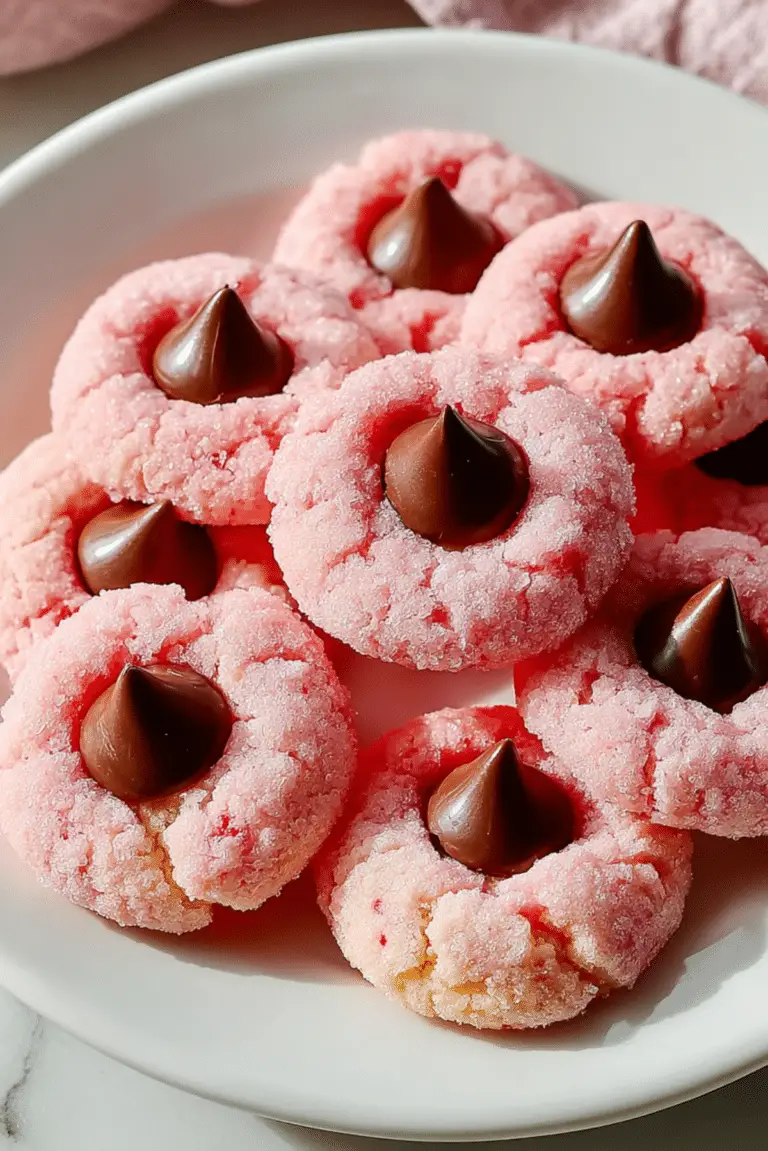 Strawberry Kiss Cookies