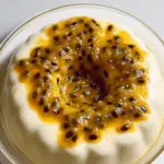 Milk Powder Custard with Passion Fruit