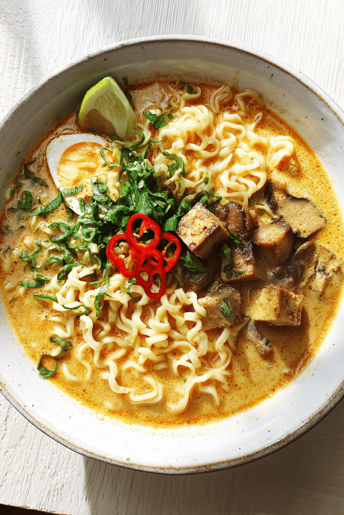 Spicy Coconut Curry Ramen