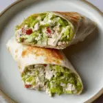 Chopped Chicken Caesar Salad Wrap