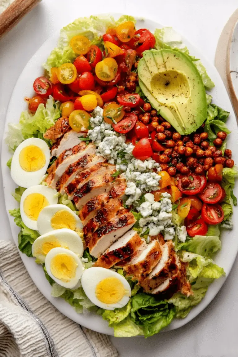 Cobb Salad With the Best Dressing
