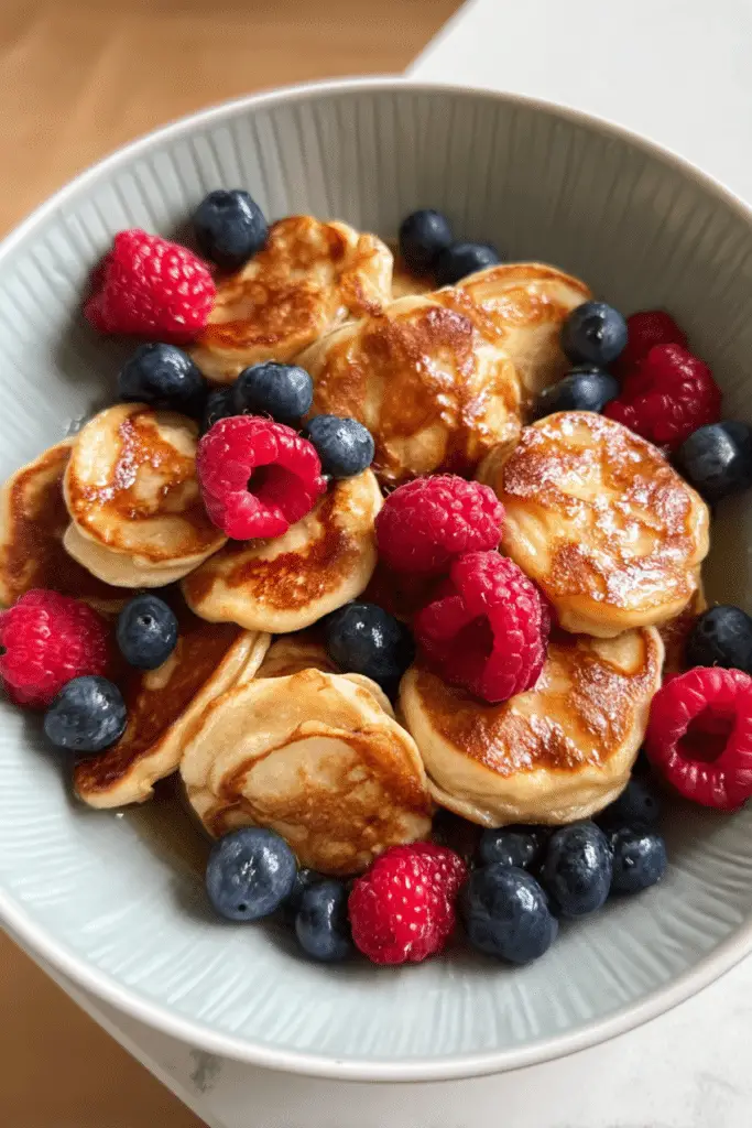 Fluffy Banana Pancakes