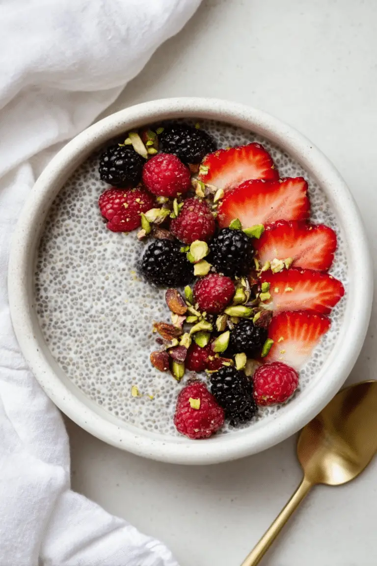 Gut-friendly Chia Pudding (meal Prep Friendly)