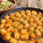 Chili Cheese Dog Tater Tot Casserole