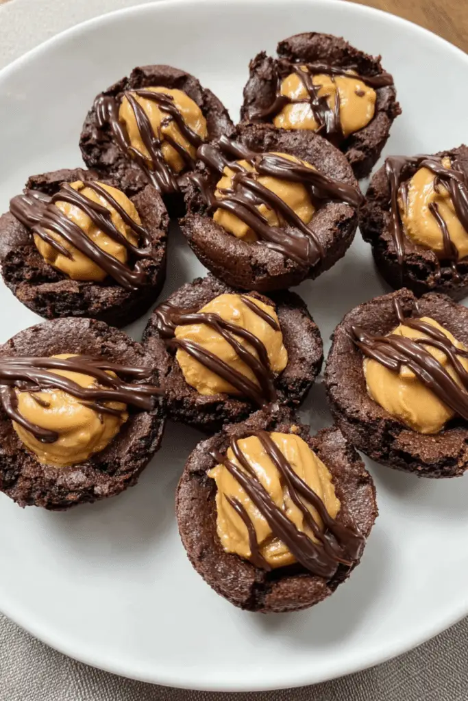 Peanut Butter Brownie Bites