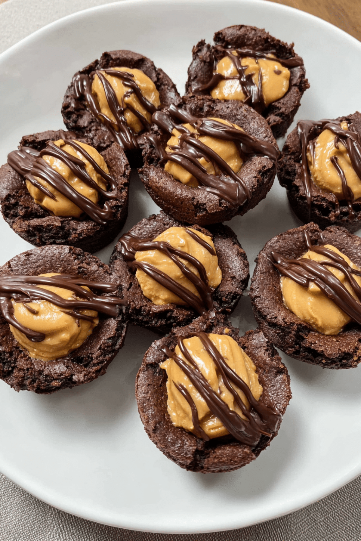 Peanut Butter Brownie Bites