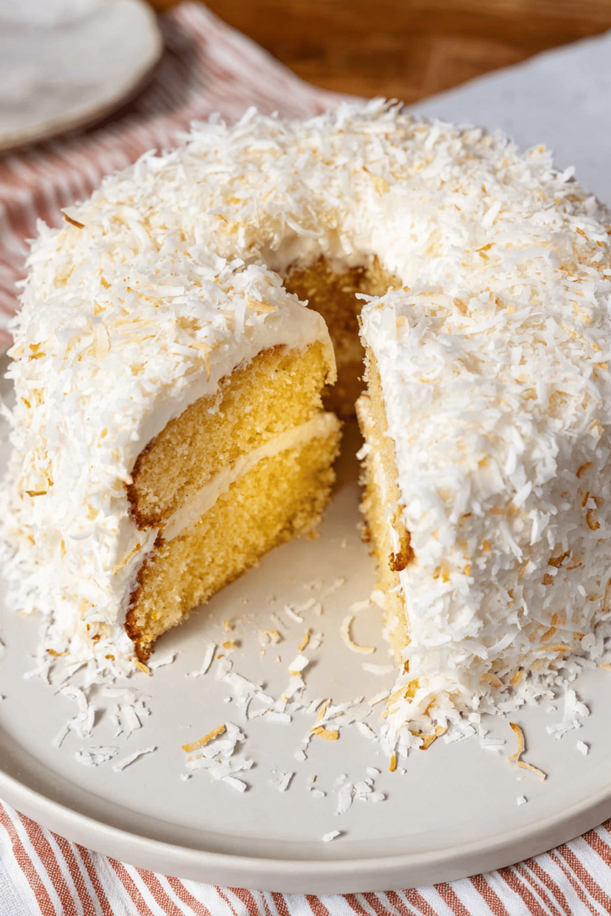 Tom Cruise coconut cake