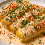 Creamy Alfredo Corn on the Cob