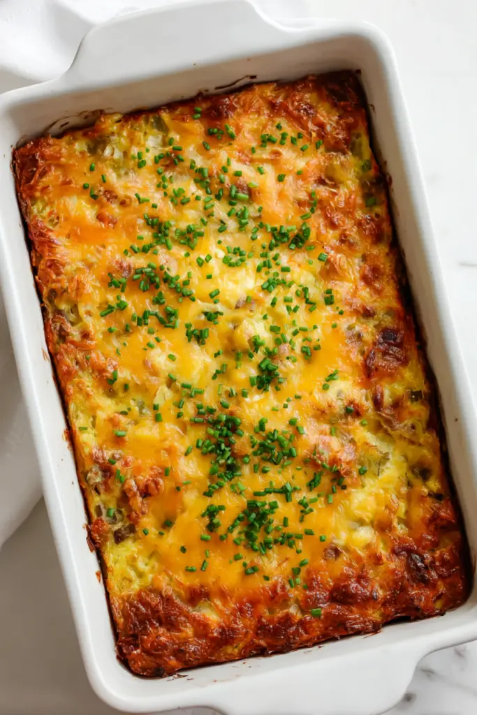 Easy & Healthy Hash Brown Breakfast