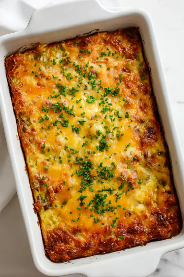 Easy & Healthy Hash Brown Breakfast