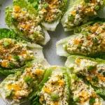 Egg Salad Lettuce Boats