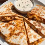 Chipotle Ranch Chicken Quesadillas