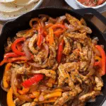 One Pan Chicken Fajitas