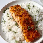 Hot Honey Glazed Salmon