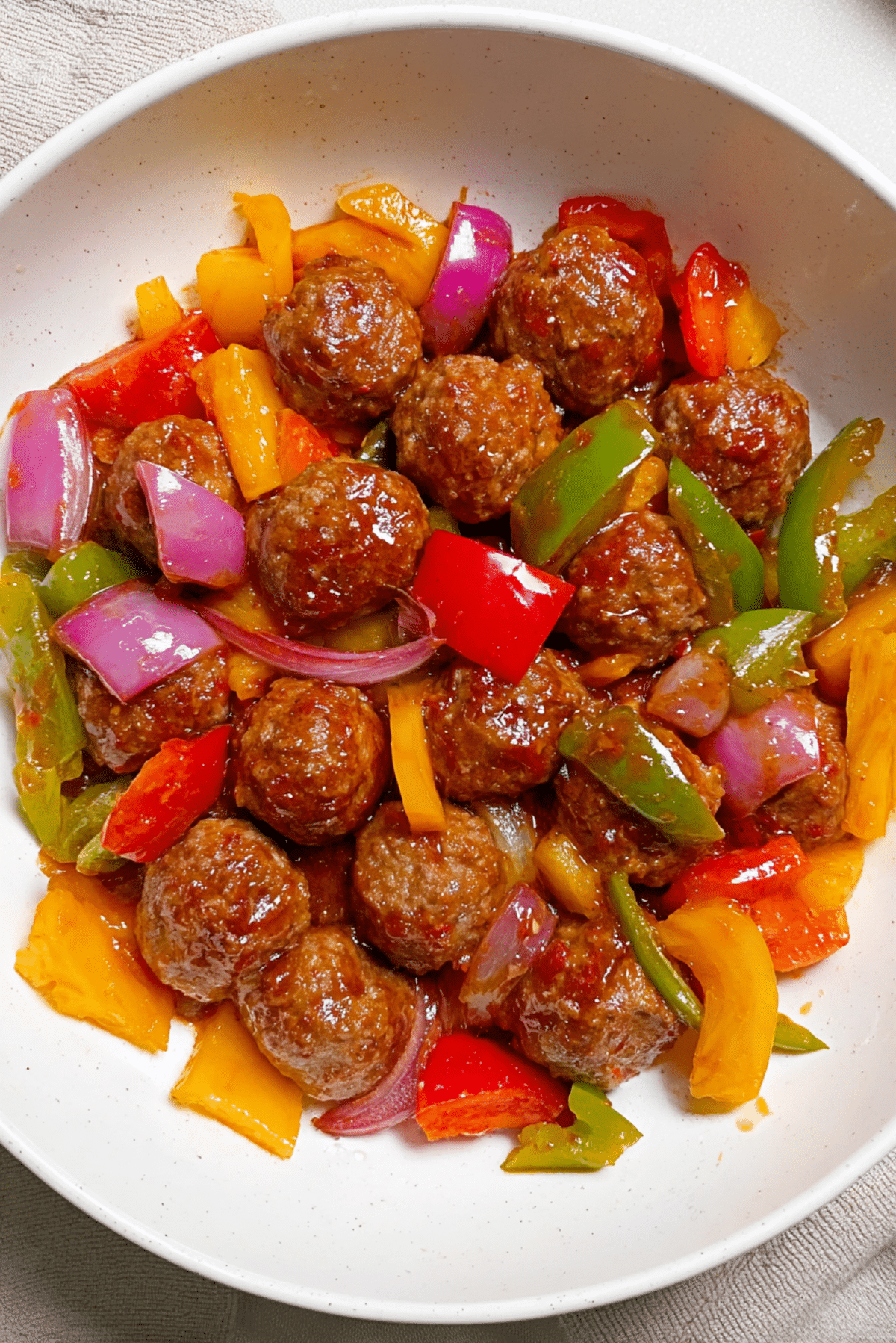Sweet and Sour Meatballs