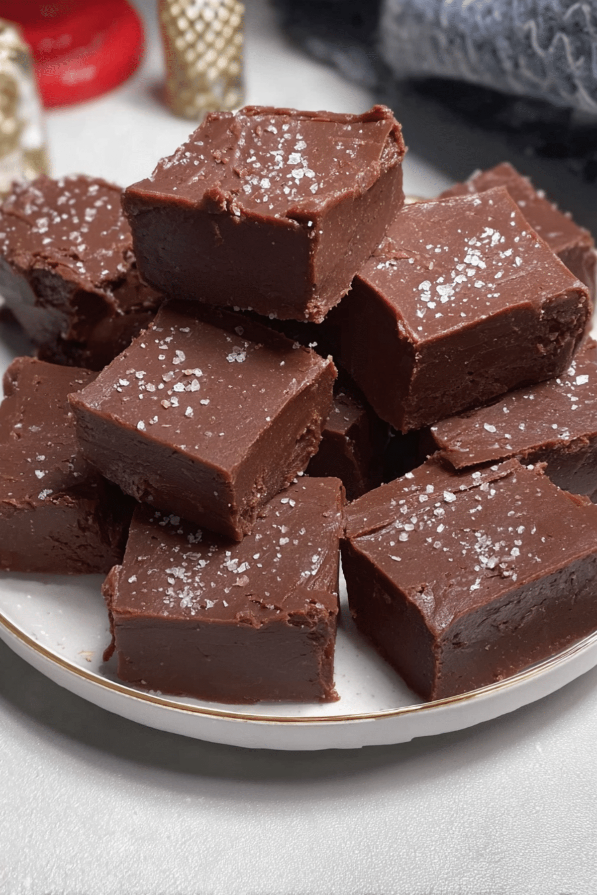 Nutella Sea Salt Fudge