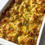 Cheesy Chicken Cauliflower Bake Recipe