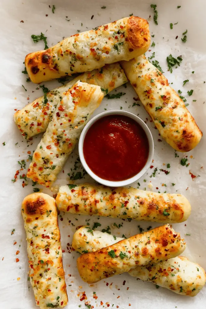 Cheese-Stuffed Breadsticks