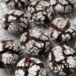 Viral Chocolate Crinkle Cookies