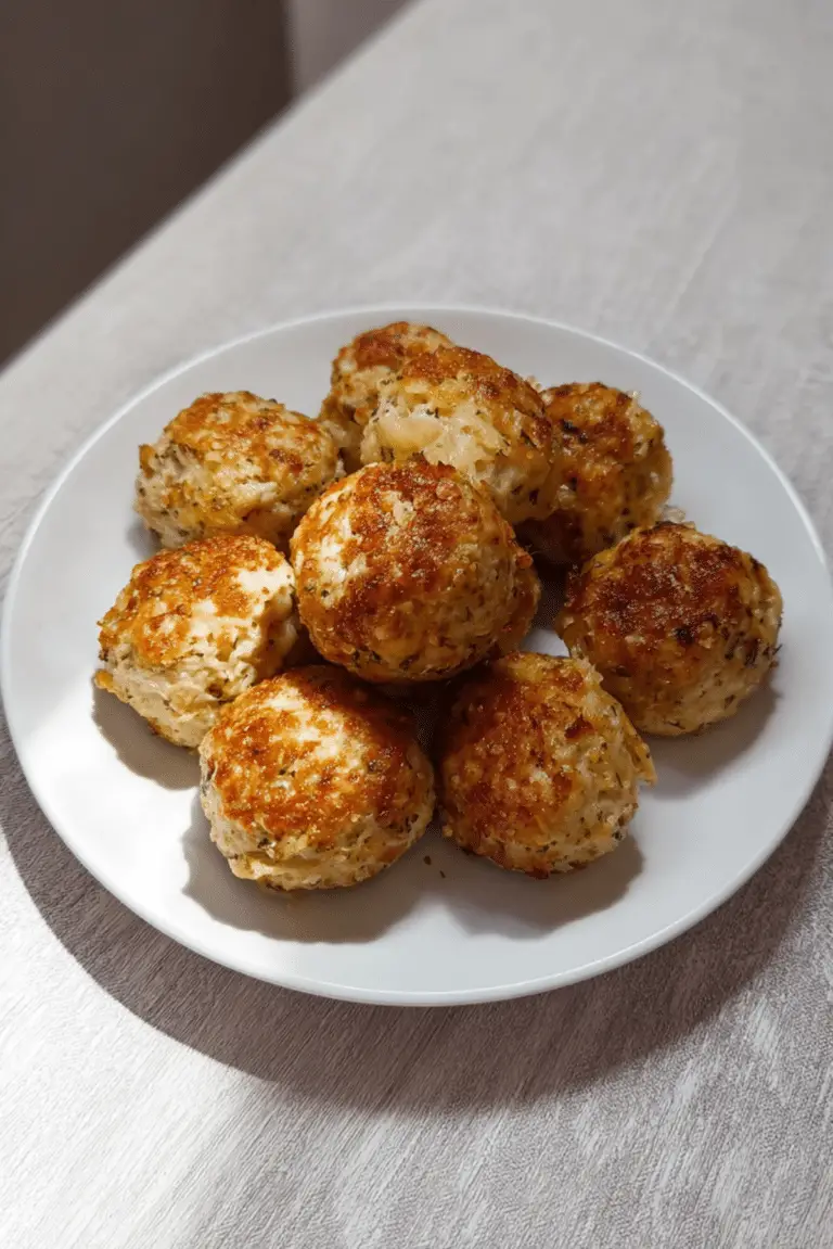 Chicken Meatballs with Potatoes