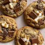 S’mores Chocolate Chip Cookies