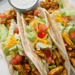 Southwest Ranch Chicken Tacos