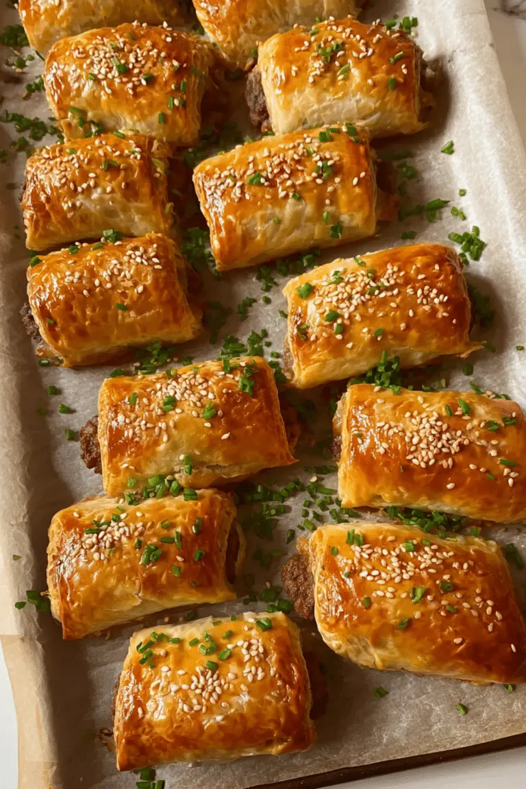 Beef & Lamb Sausage Rolls