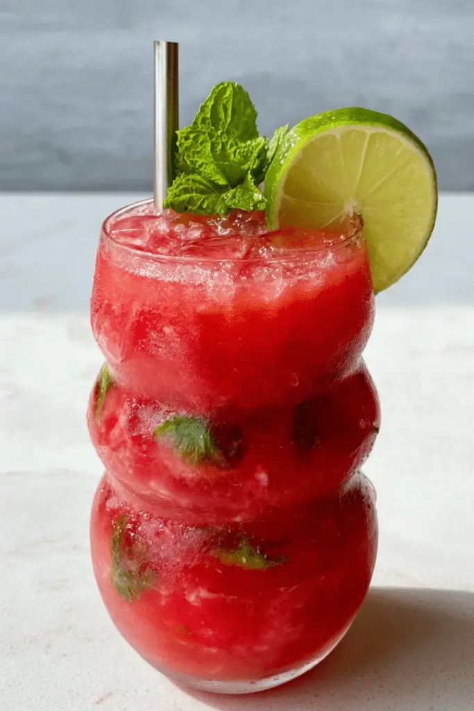 Watermelon Mojito Mocktail