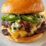 Jalapeño Popper Smash Burgers