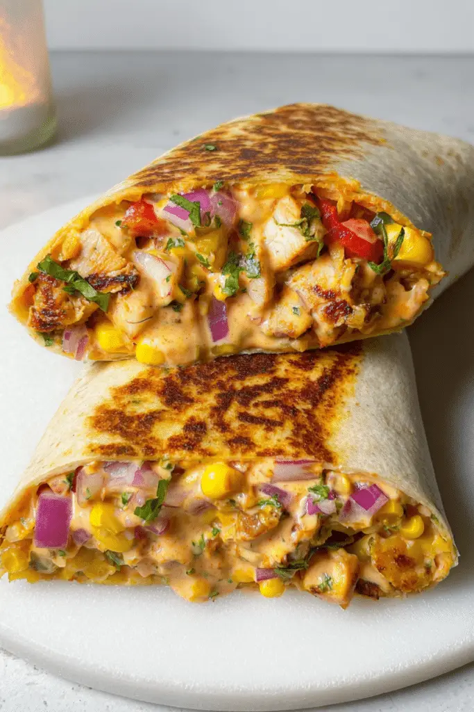 Easy Spicy Chicken Burrito Recipe