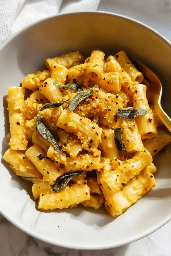 Brown Butter & Sage Mezzi Rigatoni