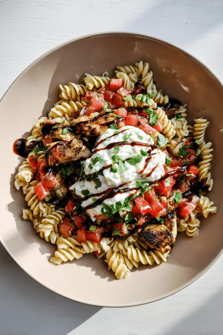 Trader Joe’s Bruschetta Chicken (5 Ingredient Meal)