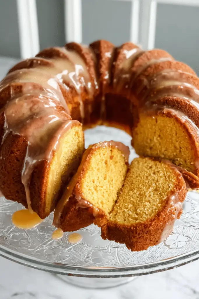 Jamaican Spiced Rum Cake