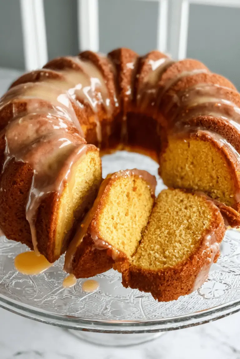 Jamaican Spiced Rum Cake