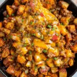 Chili Cheese Potato Skillet