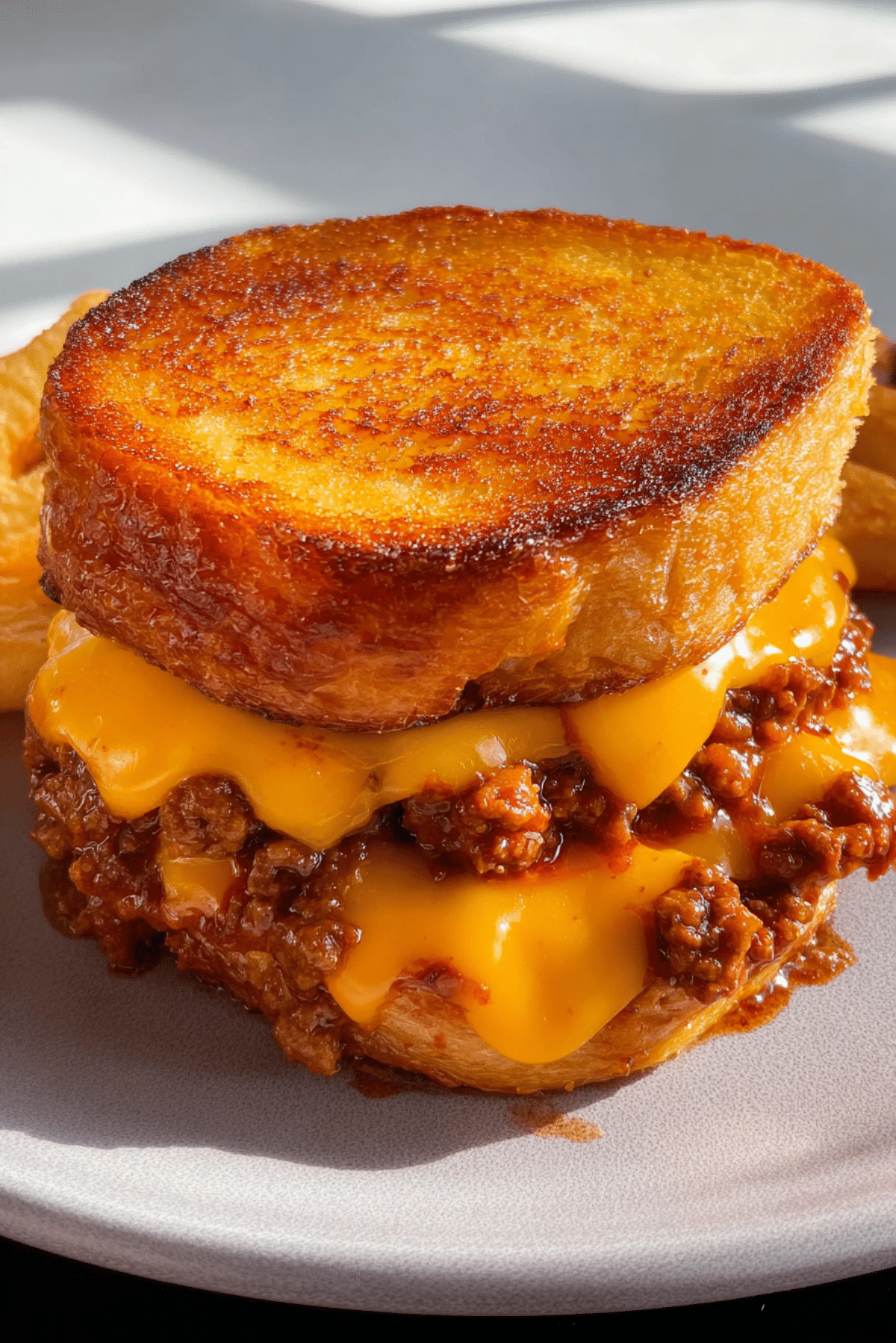 Sloppy Joe Grilled Cheese
