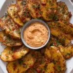Batata Hara with Harissa Garlic Sauce